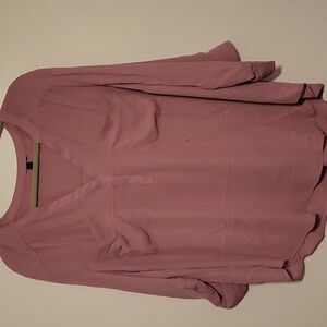 Torrid 3x  NWOT Women's Pink Blouse With Roll Up Sleeves